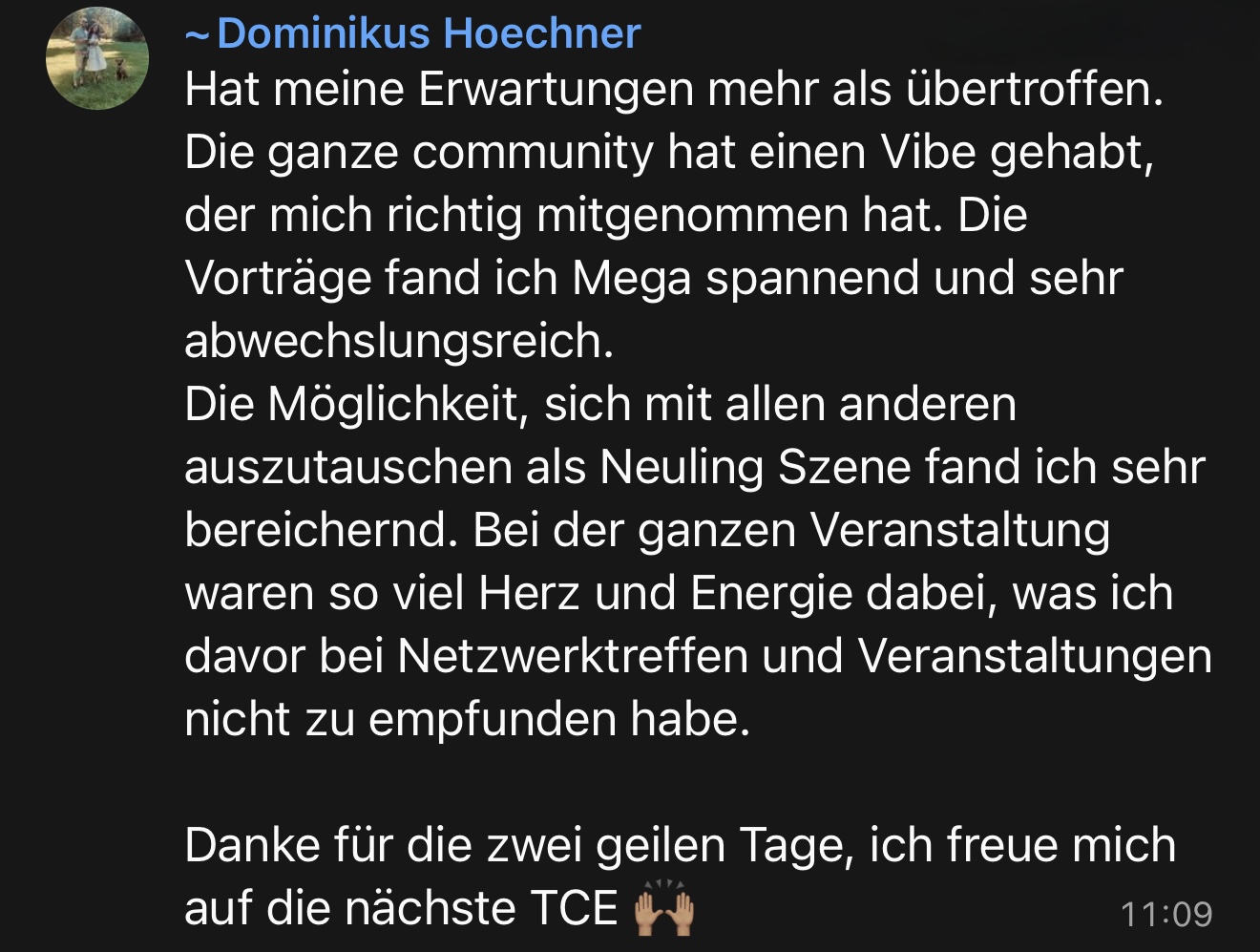 Feedback von Dominikus Hoechner nach der Chiropractic Experience 2026